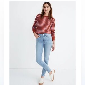 Madewell 10” High Rise Skinny Crop Jeans